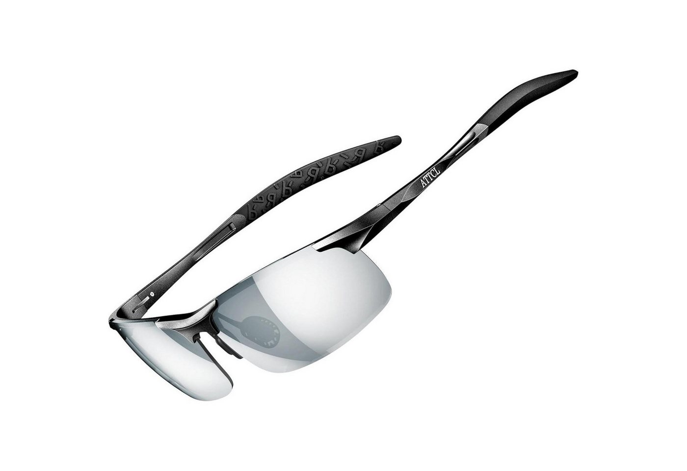 LuxusKollektion Sonnenbrille Polarisierte Sportbrille Herren Al-Mg Metallrahmen Ultraleicht von LuxusKollektion