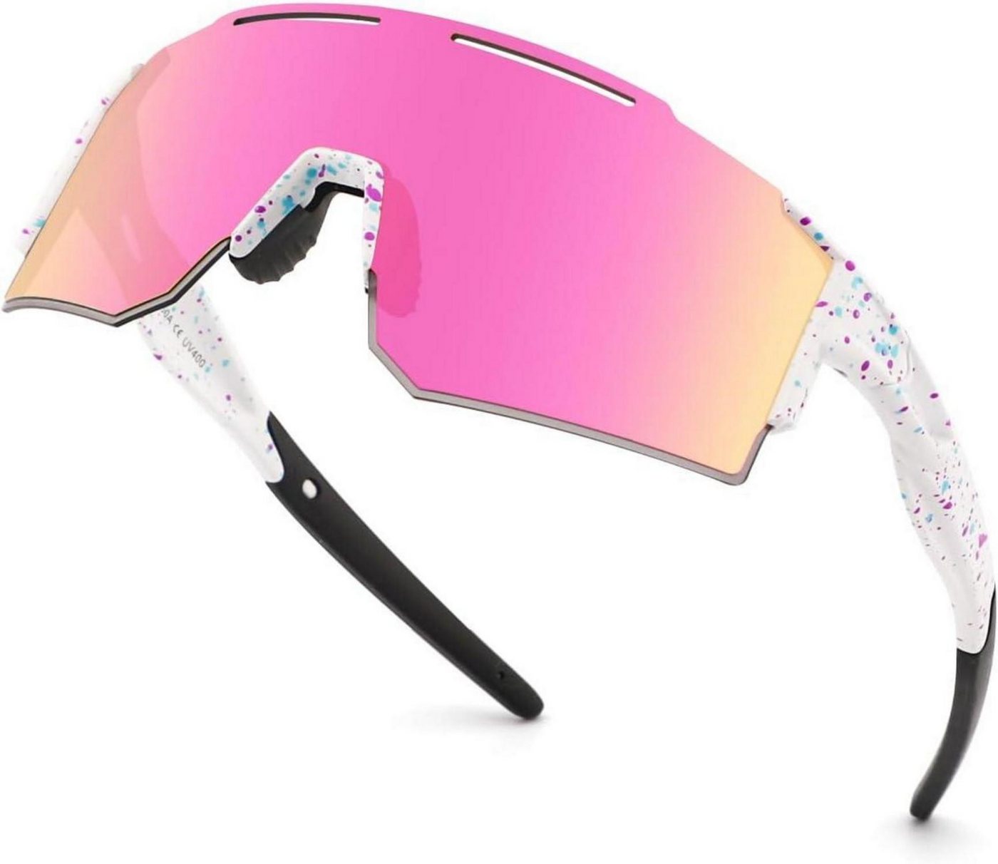 LuxusKollektion Sonnenbrille Polarisierte Sportbrille mit Wechselgläsern für Outdoor-Aktivitäten von LuxusKollektion