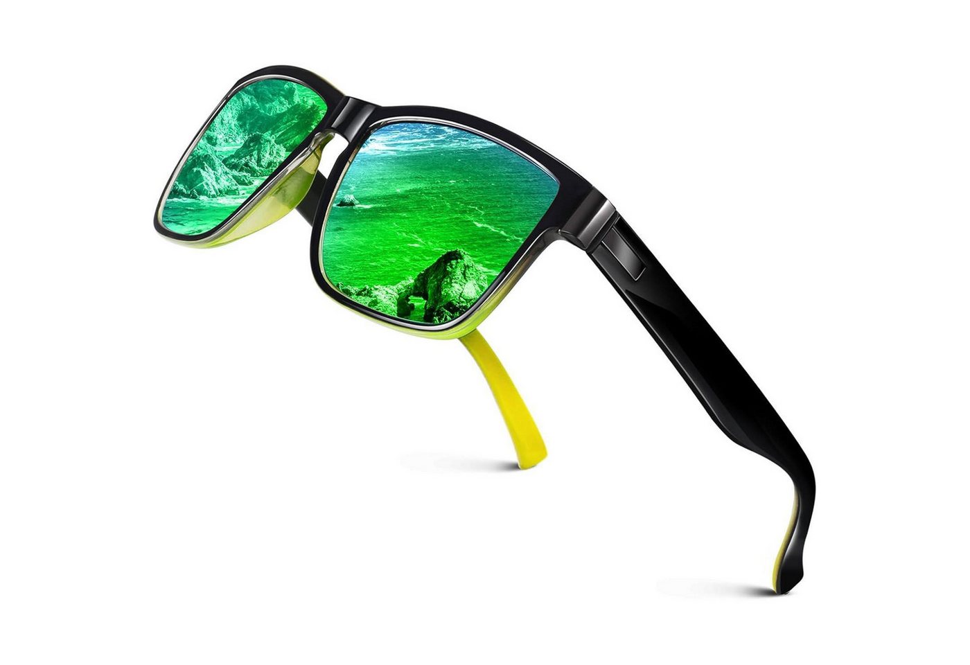 LuxusKollektion Sonnenbrille Polarisierte UV400-Sonnenbrille Herren Damen Modisch Verspiegelt CAT 3 LuxusKollektion Sonnenbrille Polarisierte UV400-Sonnenbrille Herren Damen Modisch Verspiegelt CAT 3 von LuxusKollektion