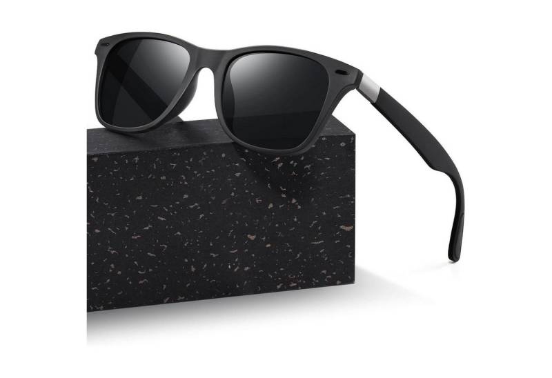 LuxusKollektion Sonnenbrille Polarisierte UV400-Sonnenbrille Herren Damen Sport Schwarz Ultra von LuxusKollektion