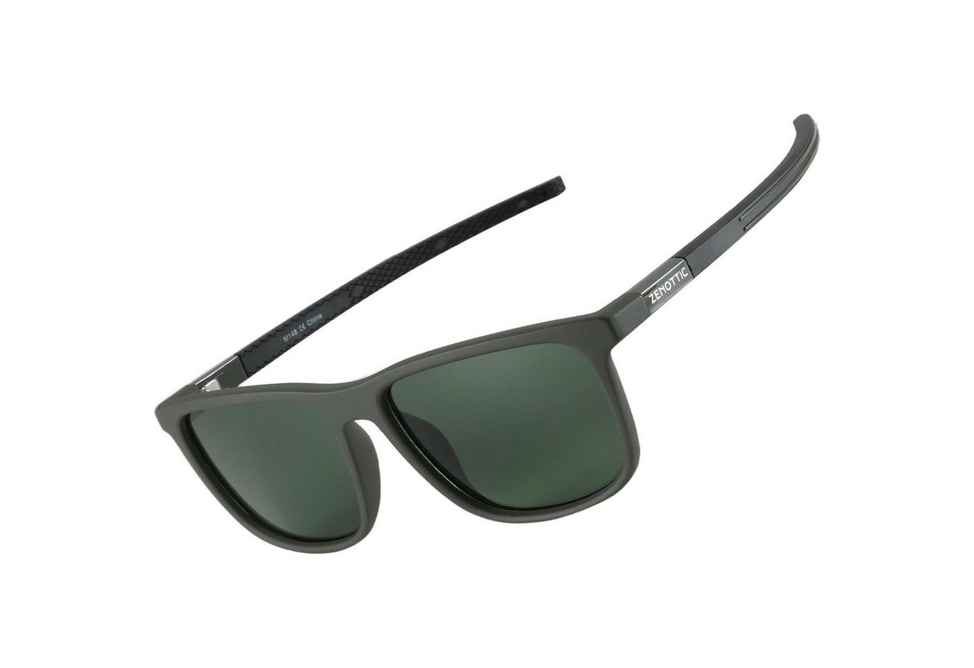 LuxusKollektion Sonnenbrille Quadratische Polarisierte Sonnenbrille Herren TR90 Rahmen für von LuxusKollektion