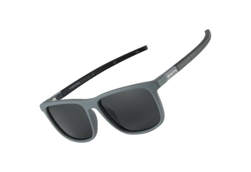 LuxusKollektion Sonnenbrille Quadratische Polarisierte Sonnenbrille Herren TR90 Rahmen von LuxusKollektion