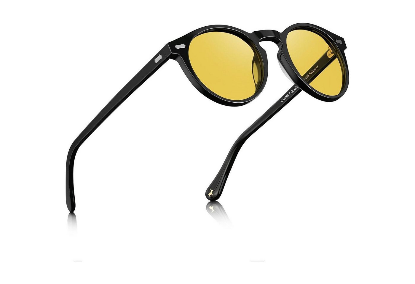 LuxusKollektion Sonnenbrille Runde Sonnenbrille Damen Nachtsichtbrille Polarisiert UV Schutz LuxusKollektion Sonnenbrille Runde Sonnenbrille Damen Nachtsichtbrille Polarisiert UV Schutz von LuxusKollektion