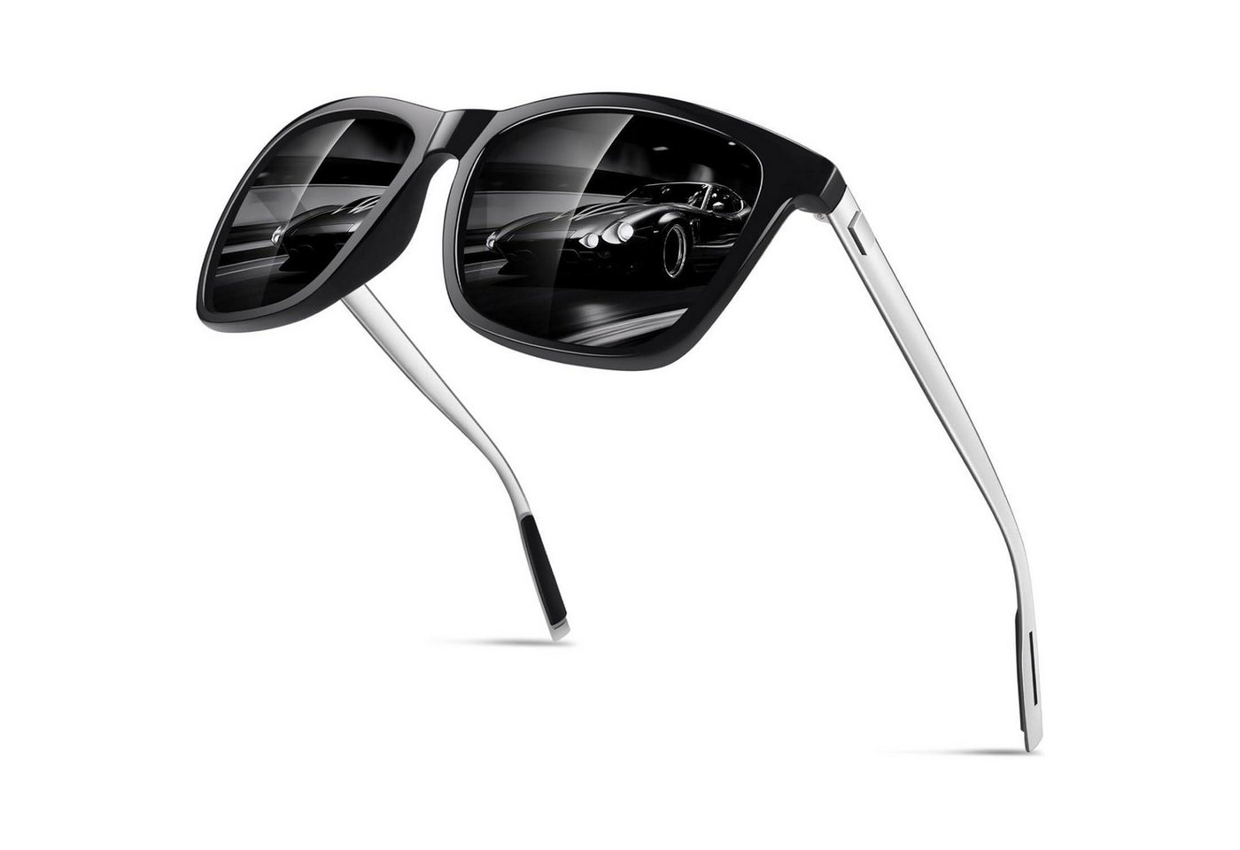 LuxusKollektion Sonnenbrille Sonnenbrille Herren Damen Polarisiert Ultraleicht Al-Mg Rechteckig LuxusKollektion Sonnenbrille Sonnenbrille Herren Damen Polarisiert Ultraleicht Al-Mg Rechteckig von LuxusKollektion