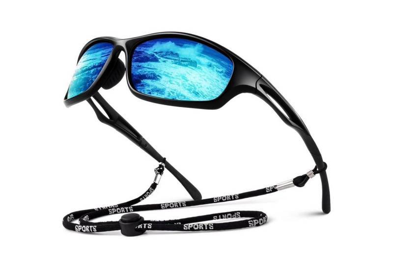 LuxusKollektion Sonnenbrille Sonnenbrille Herren Polarisiert TR90 Sportbrille UV400 Schutz Cat 3 LuxusKollektion Sonnenbrille Sonnenbrille Herren Polarisiert TR90 Sportbrille UV400 Schutz Cat 3 von LuxusKollektion