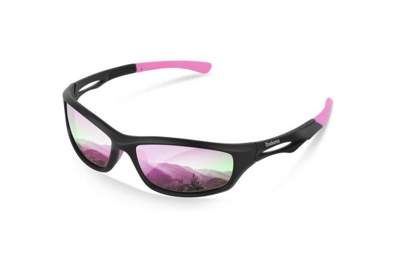 LuxusKollektion Sonnenbrille Sonnenbrille Herren Polarisiert UV400 Sport TR90 Angeln Schwarz Rosa von LuxusKollektion