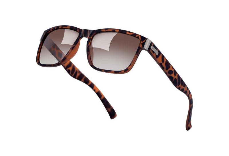 LuxusKollektion Sonnenbrille Sonnenbrille Herren polarisiert UV400 Angeln Leoparden Braun von LuxusKollektion