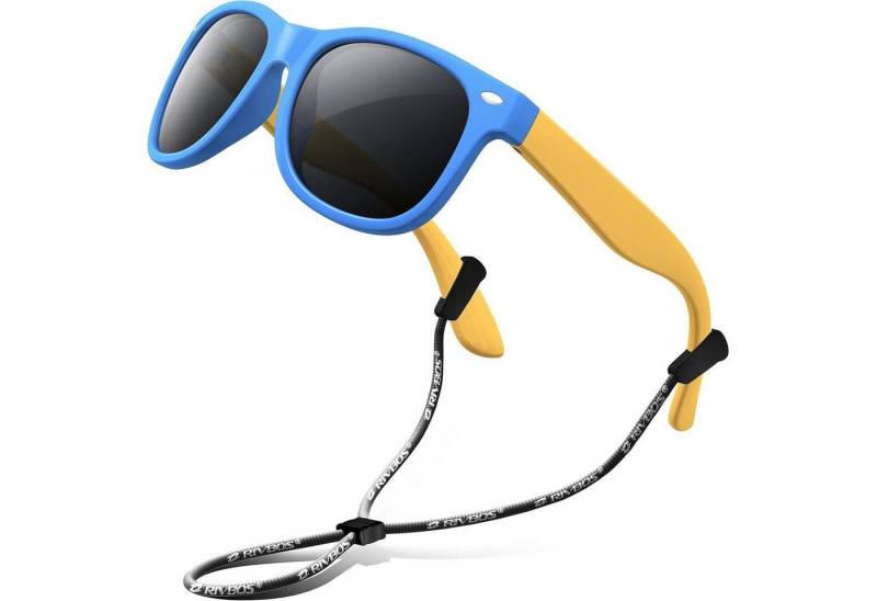 LuxusKollektion Sonnenbrille Sonnenbrille Kinder polarisierte Riemen 004-2 Himmelblau von LuxusKollektion