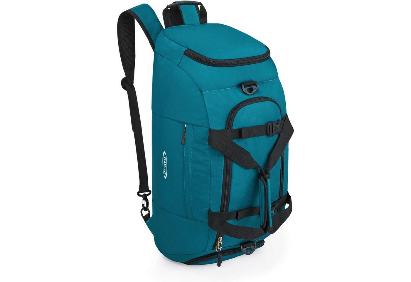 LuxusKollektion Sportrucksack Reisetasche 40L 3 Wege Schuhfach Herren Damen Gepäck Sport Dunkelgrün von LuxusKollektion