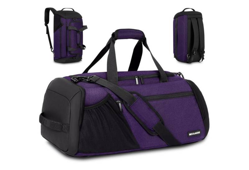 LuxusKollektion Sporttasche Sporttasche Herren 45L Groß Rucksack Mit Schuhfach Nassfach von LuxusKollektion