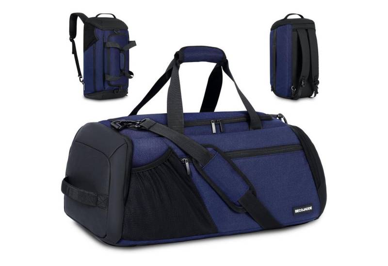 LuxusKollektion Sporttasche Sporttasche Herren 45L Groß Rucksack mit Schuhfach Nassfach von LuxusKollektion