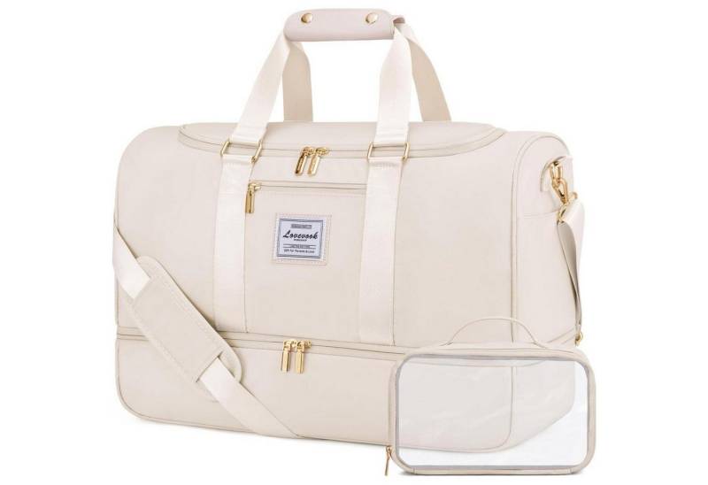 LuxusKollektion Sporttasche Sporttasche Reisetasche Groß 50L Weekender mit Schuhfach und Nassfach von LuxusKollektion