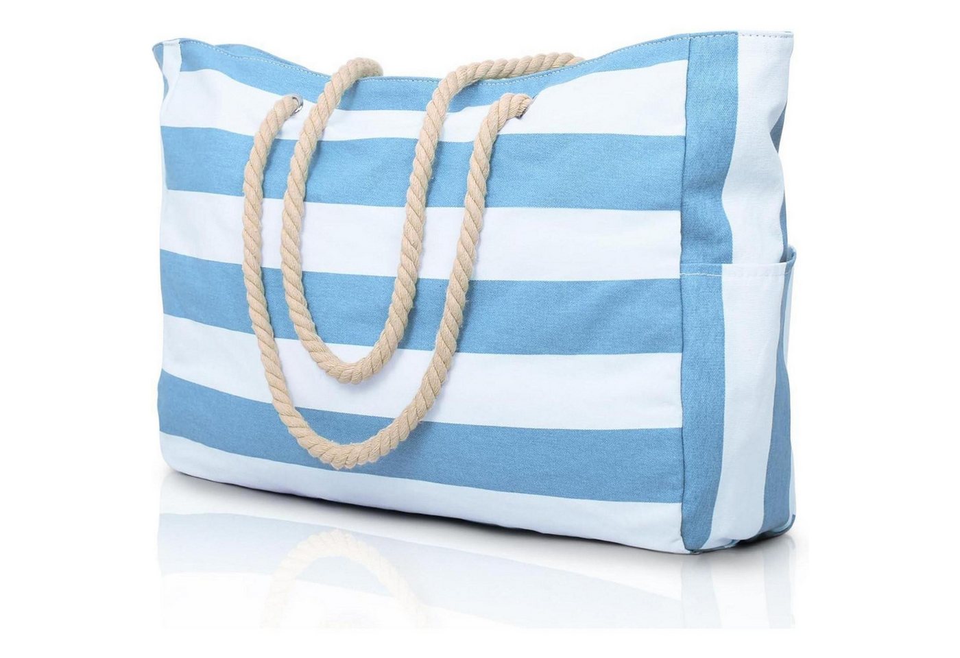 LuxusKollektion Strandtasche Strandtasche Damen Groß Wasserdicht Shopper Umhängetasche Leopard von LuxusKollektion