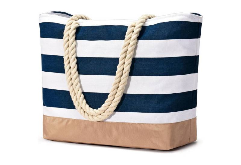 LuxusKollektion Strandtasche Strandtasche Tote Bag Damen Geschenke Groß Wasserdicht mit von LuxusKollektion