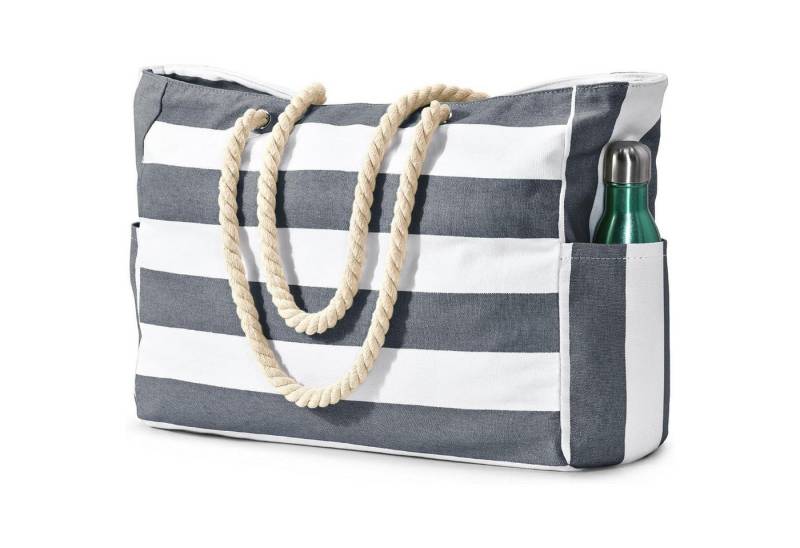 LuxusKollektion Strandtasche Strandtasche XXL Damen Tote Bag Shopper Handtasche Umhängetasche von LuxusKollektion