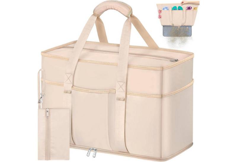 LuxusKollektion Strandtasche Strandtasche XXL Wasserdicht Schwimmbadtasche mit Nassfach 45L von LuxusKollektion