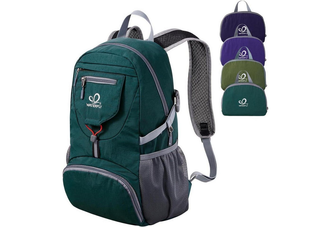 LuxusKollektion Tagesrucksack Rucksack 20L ultraleicht faltbar Daypack Trekking Herren Dunkelgrün LuxusKollektion Tagesrucksack Rucksack 20L ultraleicht faltbar Daypack Trekking Herren Dunkelgrün von LuxusKollektion