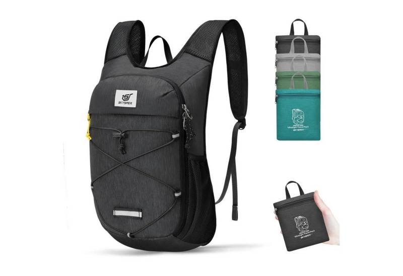 LuxusKollektion Tagesrucksack Rucksack Damen 10L Tagesrucksack Wandern Reisen Iminix10ii-schwarz von LuxusKollektion