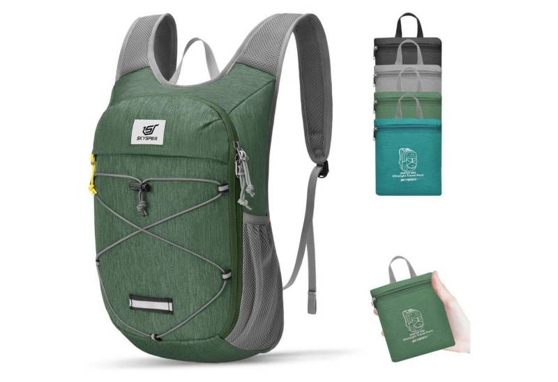LuxusKollektion Tagesrucksack Rucksack Damen 10L Tagesrucksack ultraleicht Wandern Iminix10ii-grün von LuxusKollektion