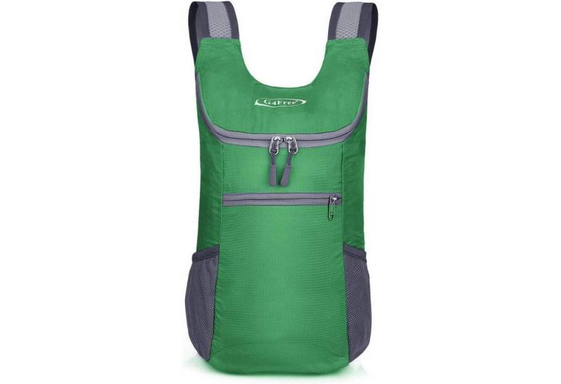 LuxusKollektion Tagesrucksack Rucksack Ultraleicht Faltbar 11l Reisen Wandern Unisex Grün von LuxusKollektion