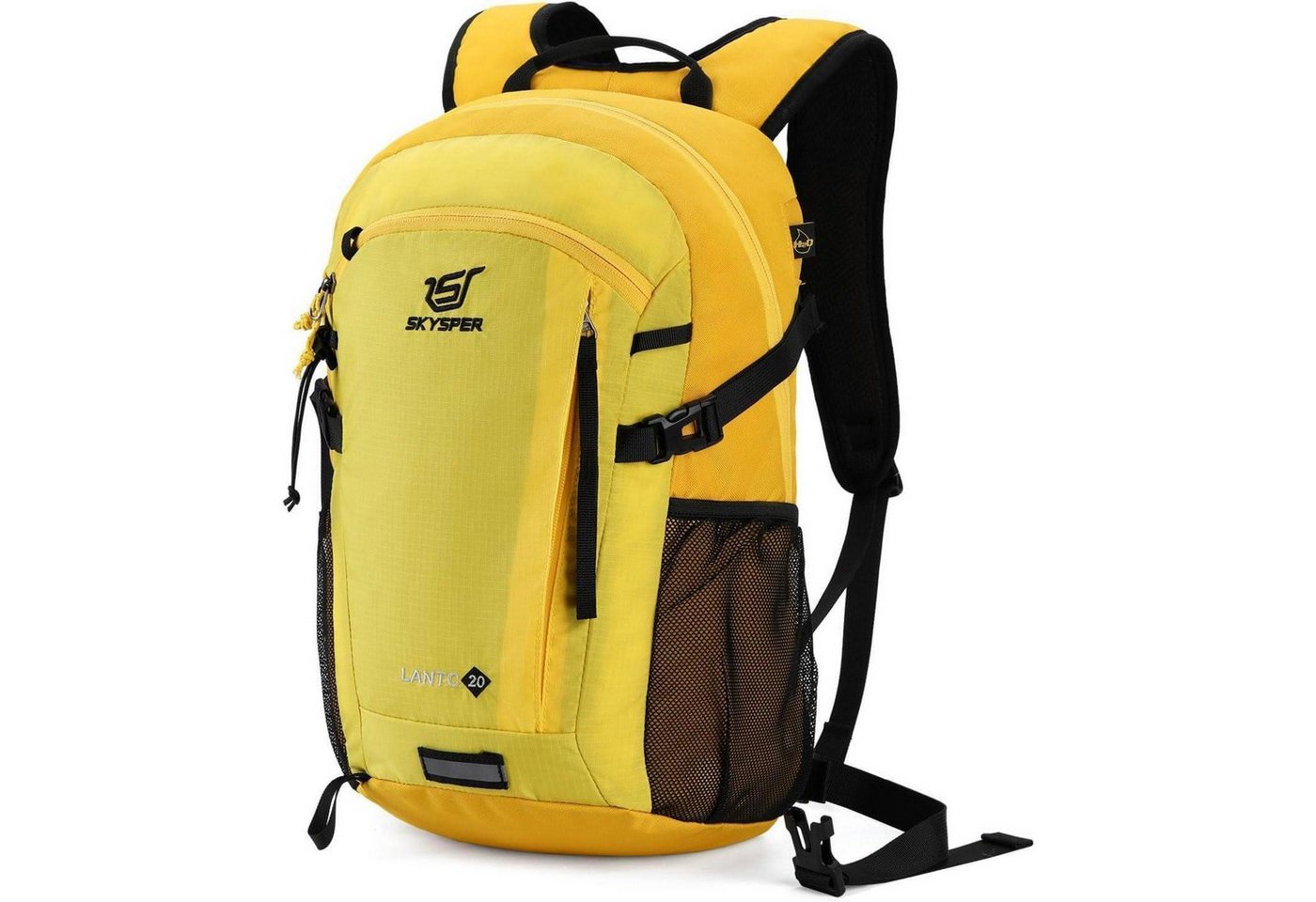 LuxusKollektion Tagesrucksack Wanderrucksack Rückenbelüftung Mesh Outdoor Wandern 20Liter Gelb-20l LuxusKollektion Tagesrucksack Wanderrucksack Rückenbelüftung Mesh Outdoor Wandern 20Liter Gelb-20l von LuxusKollektion