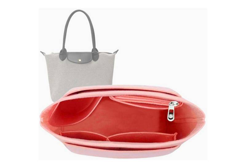 LuxusKollektion Taschenorganizer Organizer Einsatz Filz Geldbörse Rucksack Größen M 9.45*5.3*7.5in Rose von LuxusKollektion