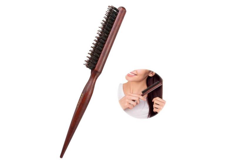 Faletony Toupierbürste 1er Magic Volumer Wildschweinborsten Haarbürste Toupierbürste von Faletony