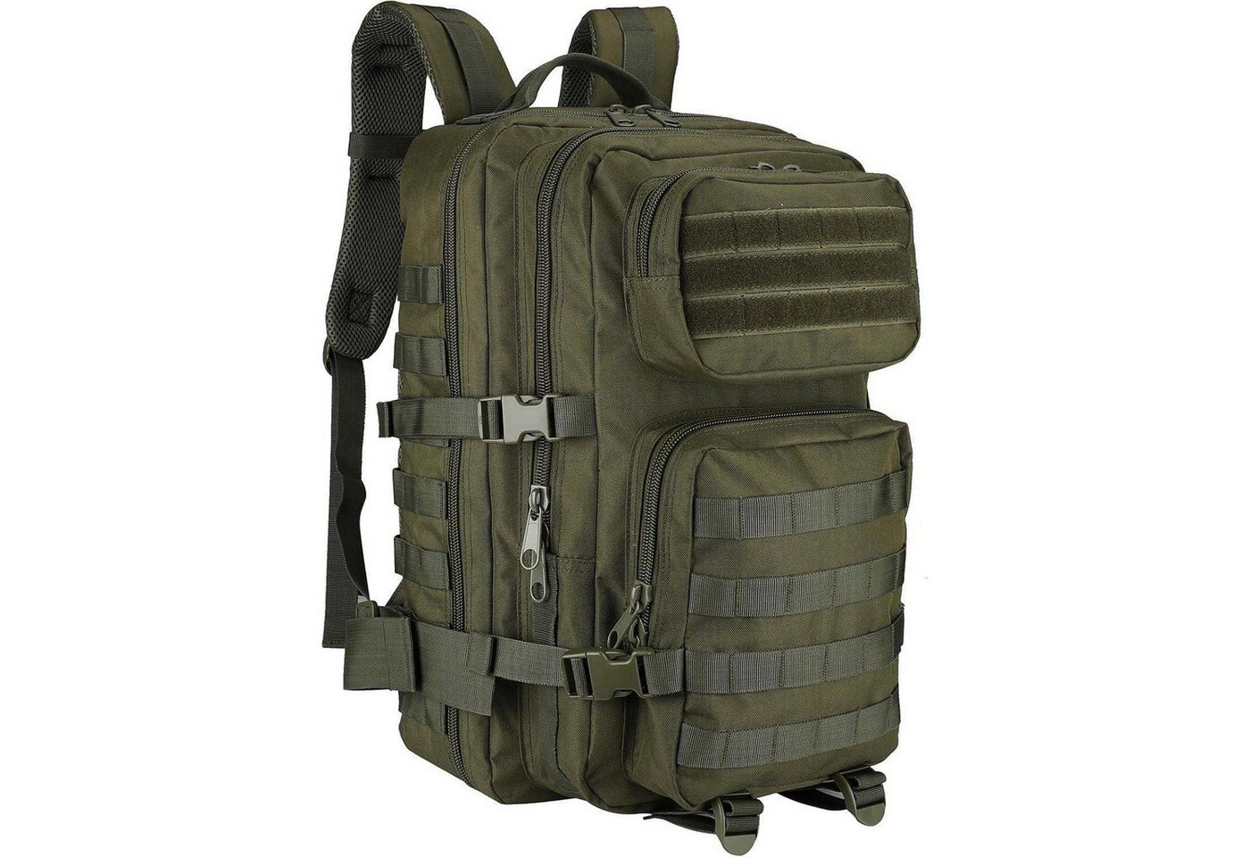 LuxusKollektion Trekkingrucksack Rucksack 40L Militär taktisch Assault Pack Wandern Camping Grün von LuxusKollektion