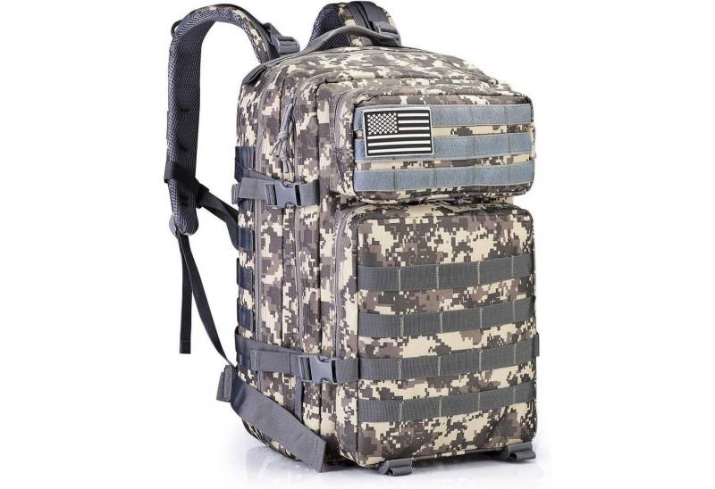 LuxusKollektion Trekkingrucksack Rucksack 40L Militärisch Taktisch Molle Assault Pack Outdoor Camping von LuxusKollektion