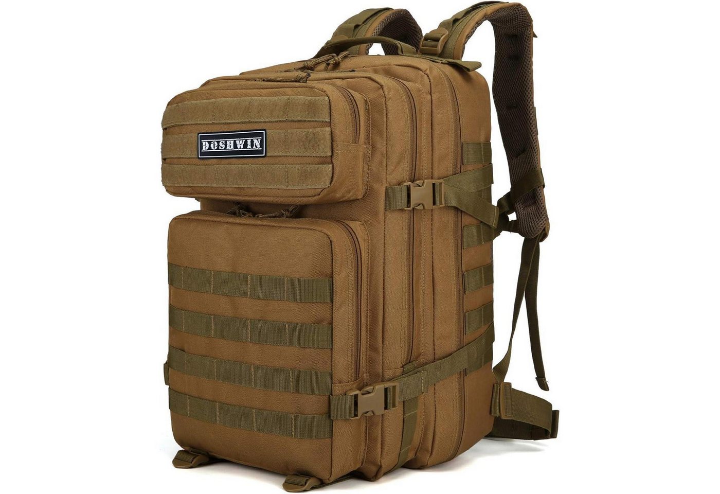 LuxusKollektion Trekkingrucksack Rucksack 40L taktischer Militär Molle Survival Khaki LuxusKollektion Trekkingrucksack Rucksack 40L taktischer Militär Molle Survival Khaki von LuxusKollektion