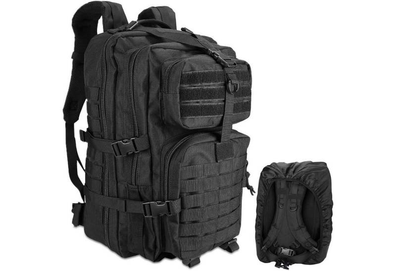 LuxusKollektion Trekkingrucksack Rucksack 48L taktisch MOLLE wasserdicht 3 Tage Herren von LuxusKollektion