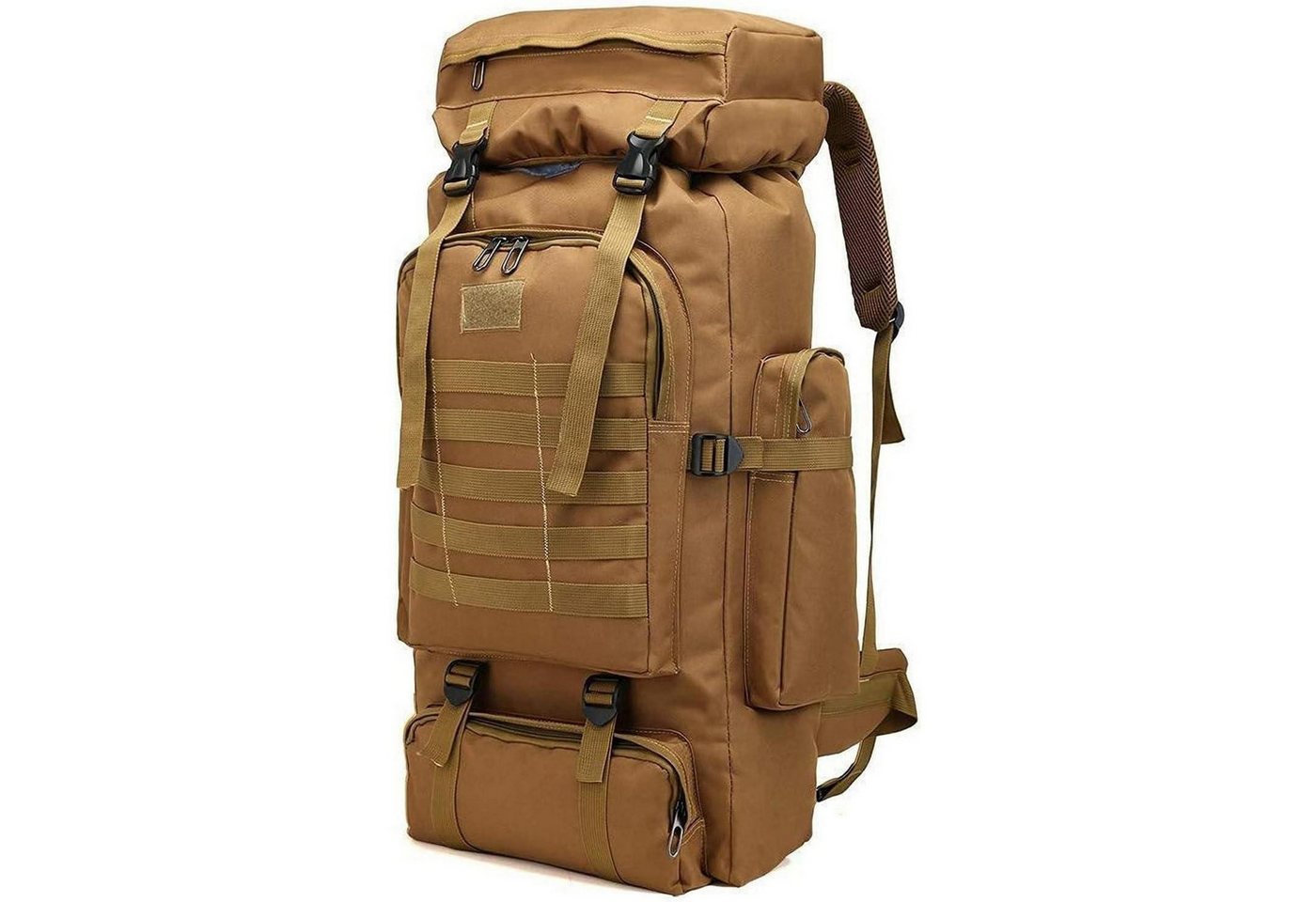 LuxusKollektion Trekkingrucksack Rucksack 60L 80L Wasserdicht Herren Damen Trekking Khaki LuxusKollektion Trekkingrucksack Rucksack 60L 80L Wasserdicht Herren Damen Trekking Khaki von LuxusKollektion