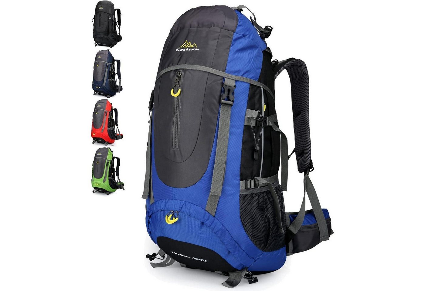 LuxusKollektion Trekkingrucksack Rucksack 70L Trekking Camping Wandern Herren Damen XL Blau LuxusKollektion Trekkingrucksack Rucksack 70L Trekking Camping Wandern Herren Damen XL Blau von LuxusKollektion