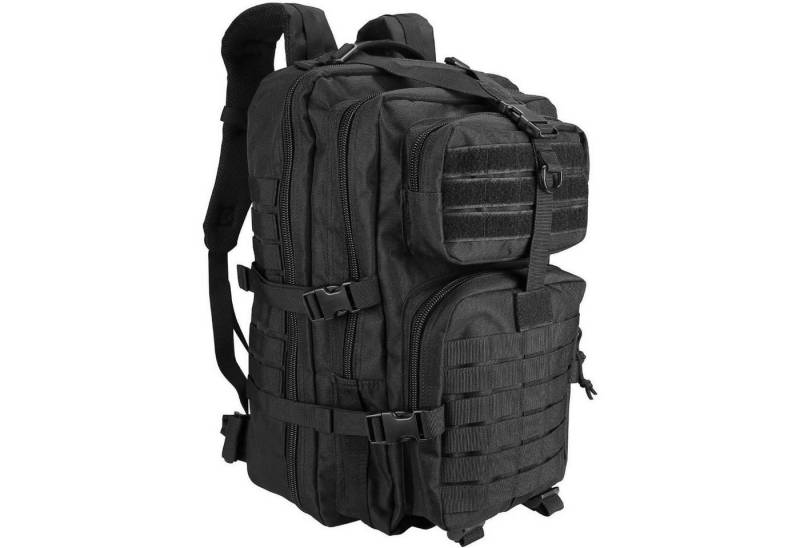 LuxusKollektion Trekkingrucksack Taktischer Rucksack 42L Militär Wasserdicht Schwarz MOLLE-System von LuxusKollektion