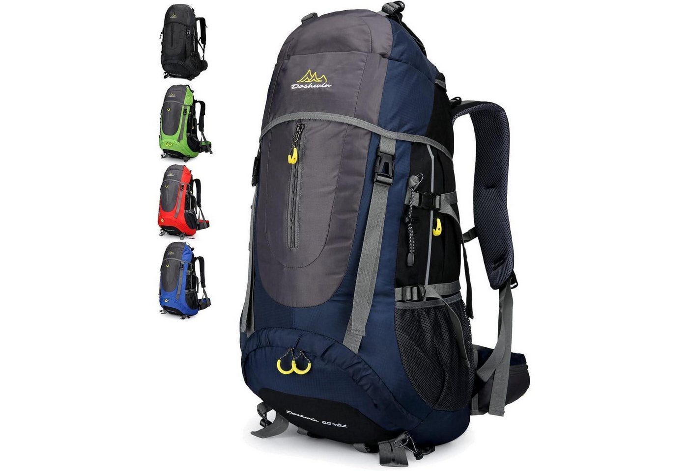 LuxusKollektion Trekkingrucksack Trekkingrucksack 70L Campingrucksack Damen Herren XL Dunkelblau LuxusKollektion Trekkingrucksack Trekkingrucksack 70L Campingrucksack Damen Herren XL Dunkelblau von LuxusKollektion