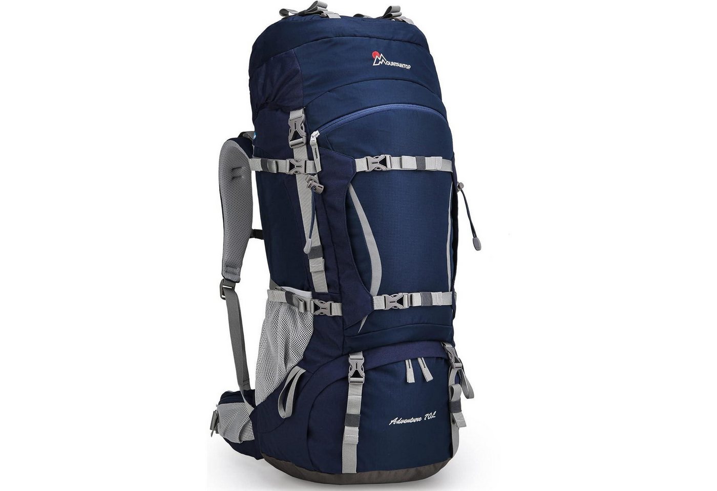 LuxusKollektion Trekkingrucksack Trekkingrucksack 70L Damen Herren Regenschutz Dunkelblau-70l LuxusKollektion Trekkingrucksack Trekkingrucksack 70L Damen Herren Regenschutz Dunkelblau-70l von LuxusKollektion