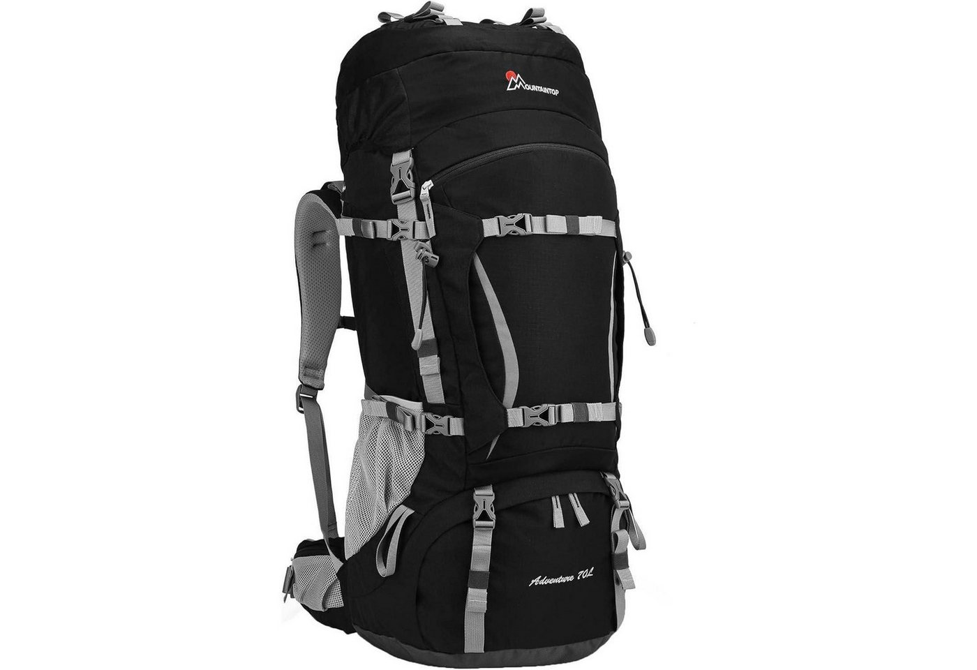 LuxusKollektion Trekkingrucksack Trekkingrucksack 70L Reiserucksack Damen Herren Schwarz 70l LuxusKollektion Trekkingrucksack Trekkingrucksack 70L Reiserucksack Damen Herren Schwarz 70l von LuxusKollektion
