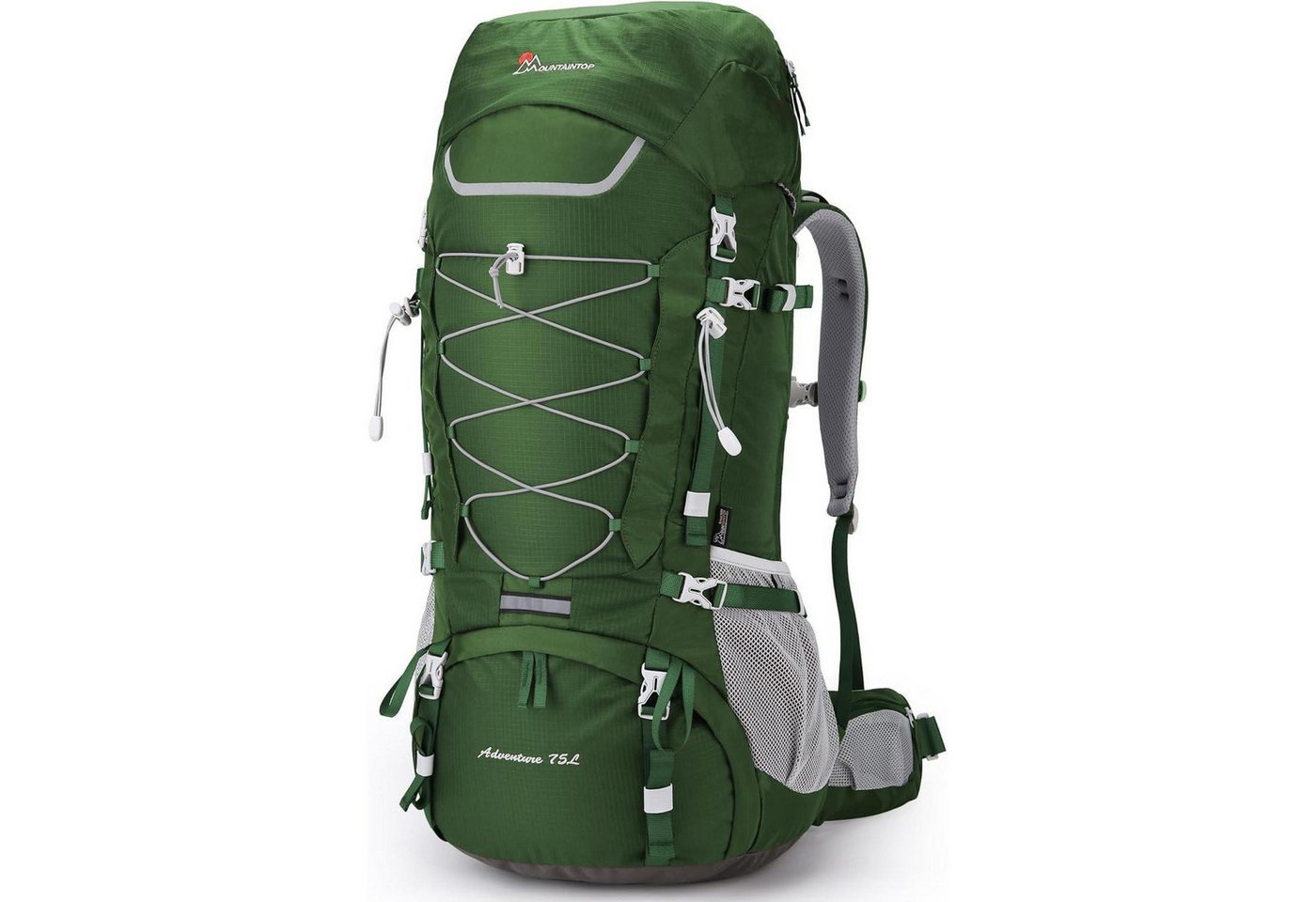 LuxusKollektion Trekkingrucksack Trekkingrucksack 75L Herren Damen Regenschutz Outdoor Dunkelgrün LuxusKollektion Trekkingrucksack Trekkingrucksack 75L Herren Damen Regenschutz Outdoor Dunkelgrün von LuxusKollektion