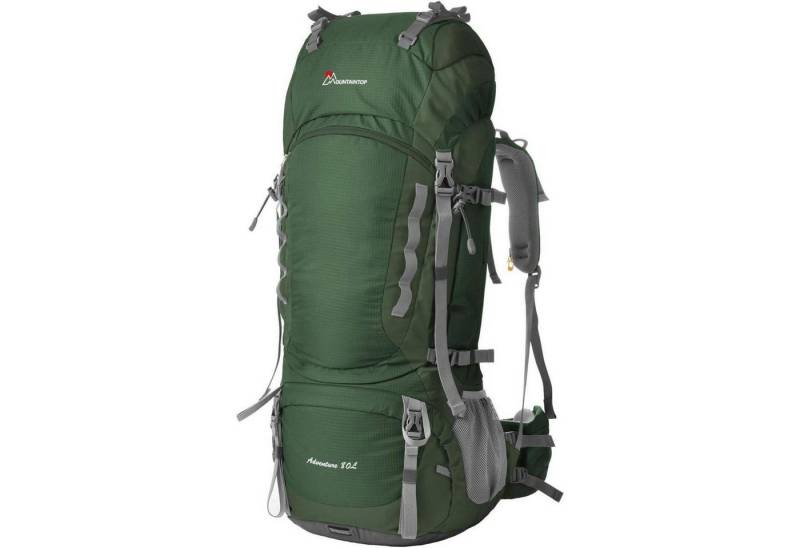 LuxusKollektion Trekkingrucksack Trekkingrucksack 80L Wanderrucksack Herren Damen Regenschutz Outdoor von LuxusKollektion