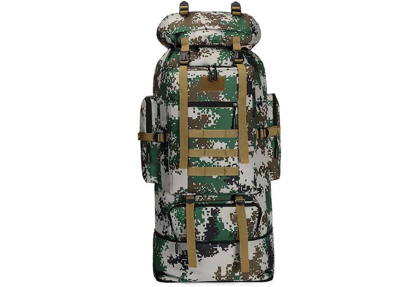 LuxusKollektion Trekkingrucksack Trekkingrucksack Herren 100L Molle Camping Militär Jungle Camouflage LuxusKollektion Trekkingrucksack Trekkingrucksack Herren 100L Molle Camping Militär Jungle Camouflage von LuxusKollektion