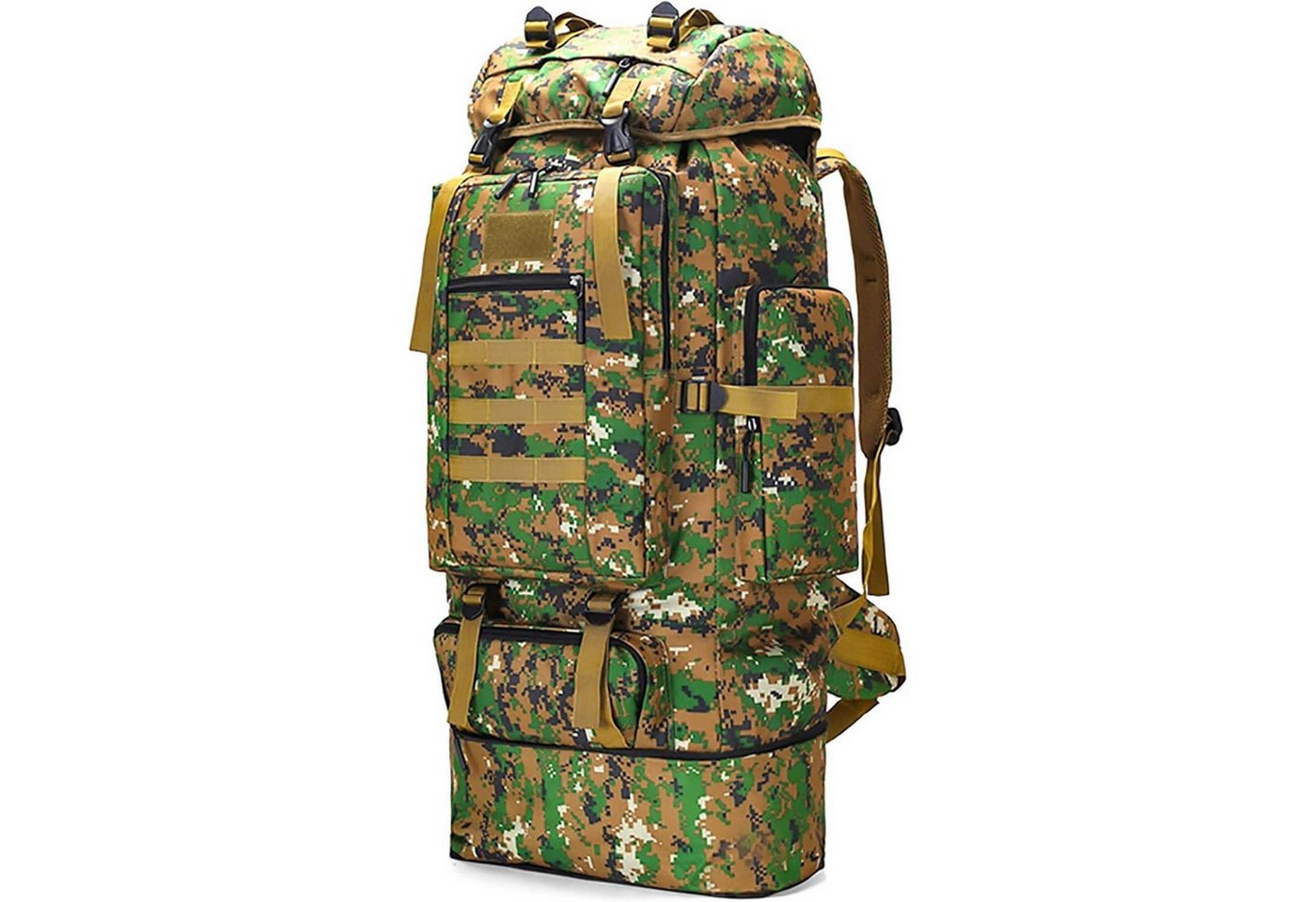 LuxusKollektion Trekkingrucksack Trekkingrucksack Herren 100L Outdoor Wasserdicht Molle Grün LuxusKollektion Trekkingrucksack Trekkingrucksack Herren 100L Outdoor Wasserdicht Molle Grün von LuxusKollektion