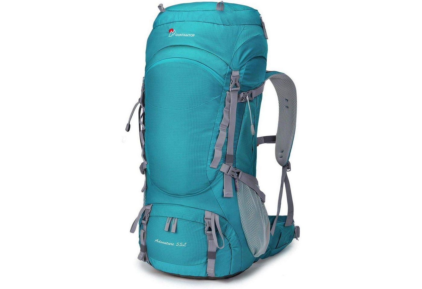 LuxusKollektion Trekkingrucksack Trekkingrucksack Innenrahmen Herren Damen Camping 55L 55l-lake Green von LuxusKollektion