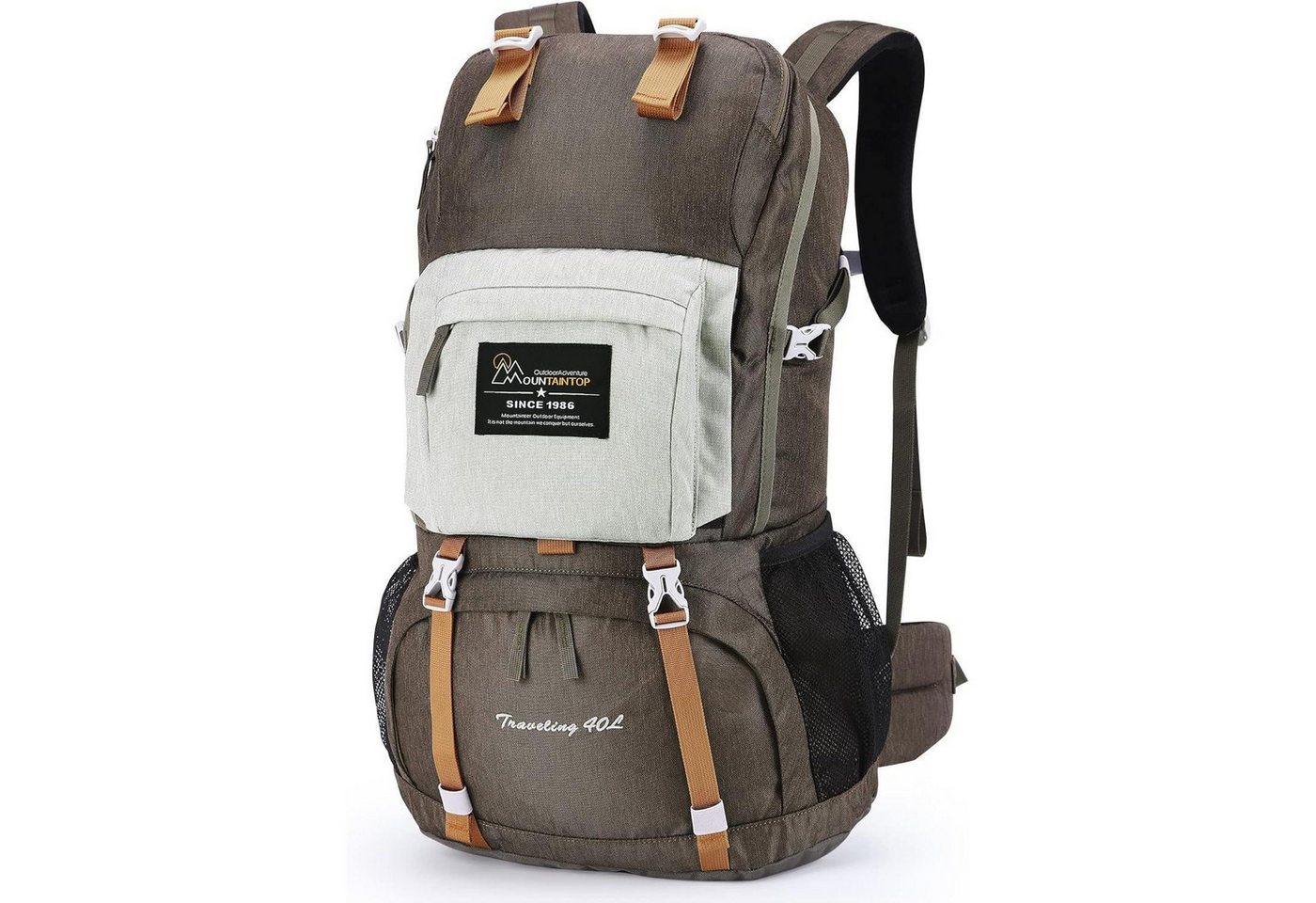 LuxusKollektion Trekkingrucksack Wanderrucksack Trekkingrucksack Herren Damen 40 Liter Braun LuxusKollektion Trekkingrucksack Wanderrucksack Trekkingrucksack Herren Damen 40 Liter Braun von LuxusKollektion