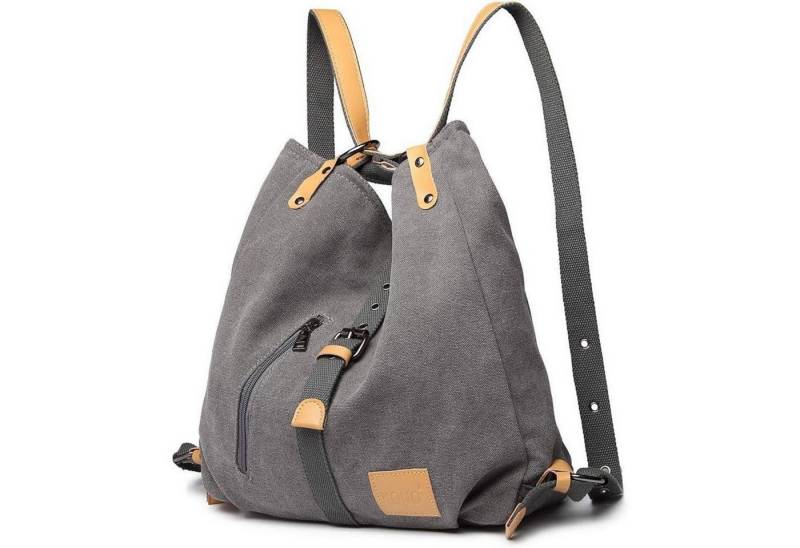 LuxusKollektion Umhängetasche Canvas Rucksack Damen Groß Handtaschen Anti Diebstahl Taschen von LuxusKollektion