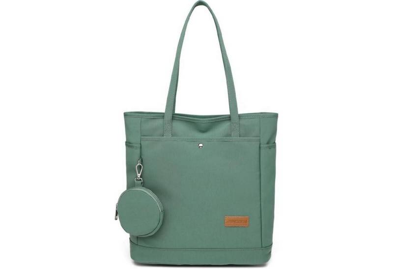LuxusKollektion Umhängetasche Damen Canvas Schultertasche große mit Münzbörsen Handtasche Shopper von LuxusKollektion