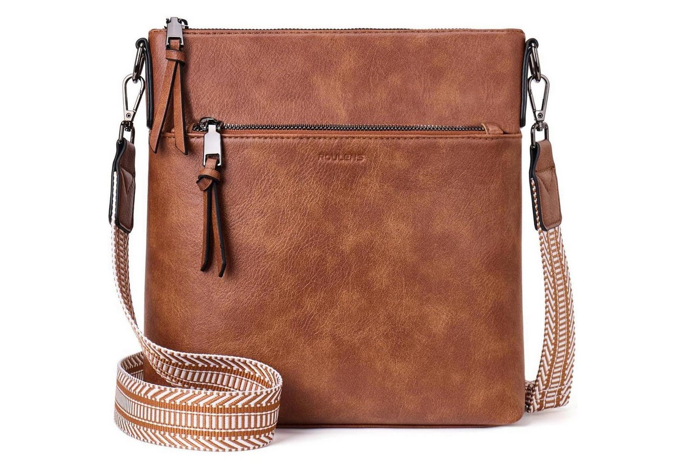 LuxusKollektion Umhängetasche Mittelgroße Damen Umhängetasche aus Veganem LuxusKollektion Umhängetasche Mittelgroße Damen Umhängetasche aus Veganem von LuxusKollektion