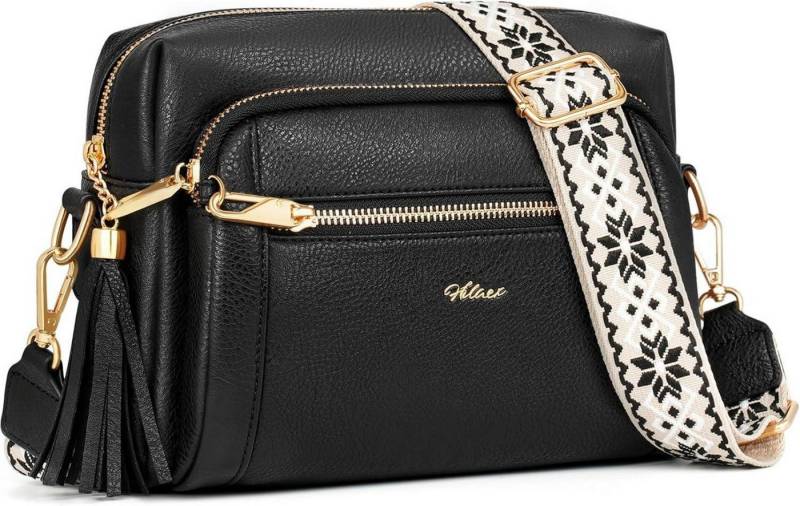 LuxusKollektion Umhängetasche Umhängetasche Damen Anti Diebstahl Leder Crossbody Bag mit 4 Fächern von LuxusKollektion