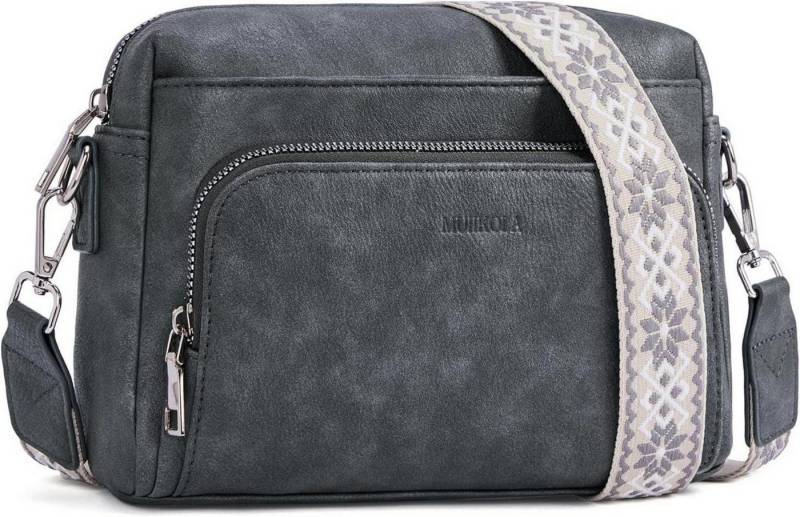 LuxusKollektion Umhängetasche Umhängetasche Damen Crossbody RFID Damen Klein PU Leder Schwarz LuxusKollektion Umhängetasche Umhängetasche Damen Crossbody RFID Damen Klein PU Leder Schwarz von LuxusKollektion