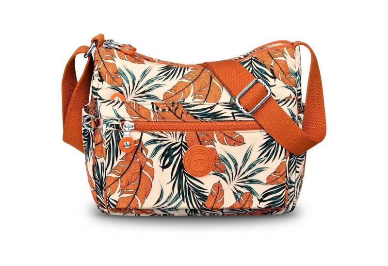 LuxusKollektion Umhängetasche Umhängetasche Damen Mittelgroß Wasserdicht Nylon Crossbody Bag viele von LuxusKollektion