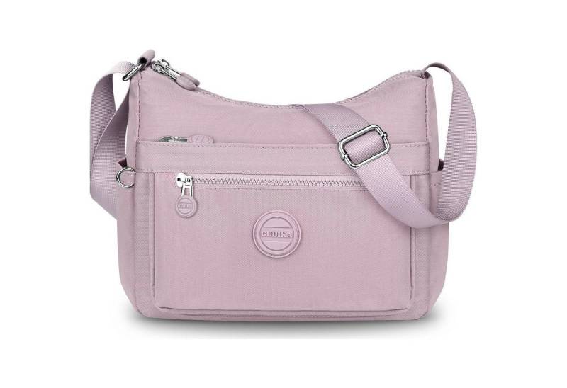 LuxusKollektion Umhängetasche Umhängetasche Damen Wasserdicht Nylon Crossbody Bag Mittelgroß 10 von LuxusKollektion